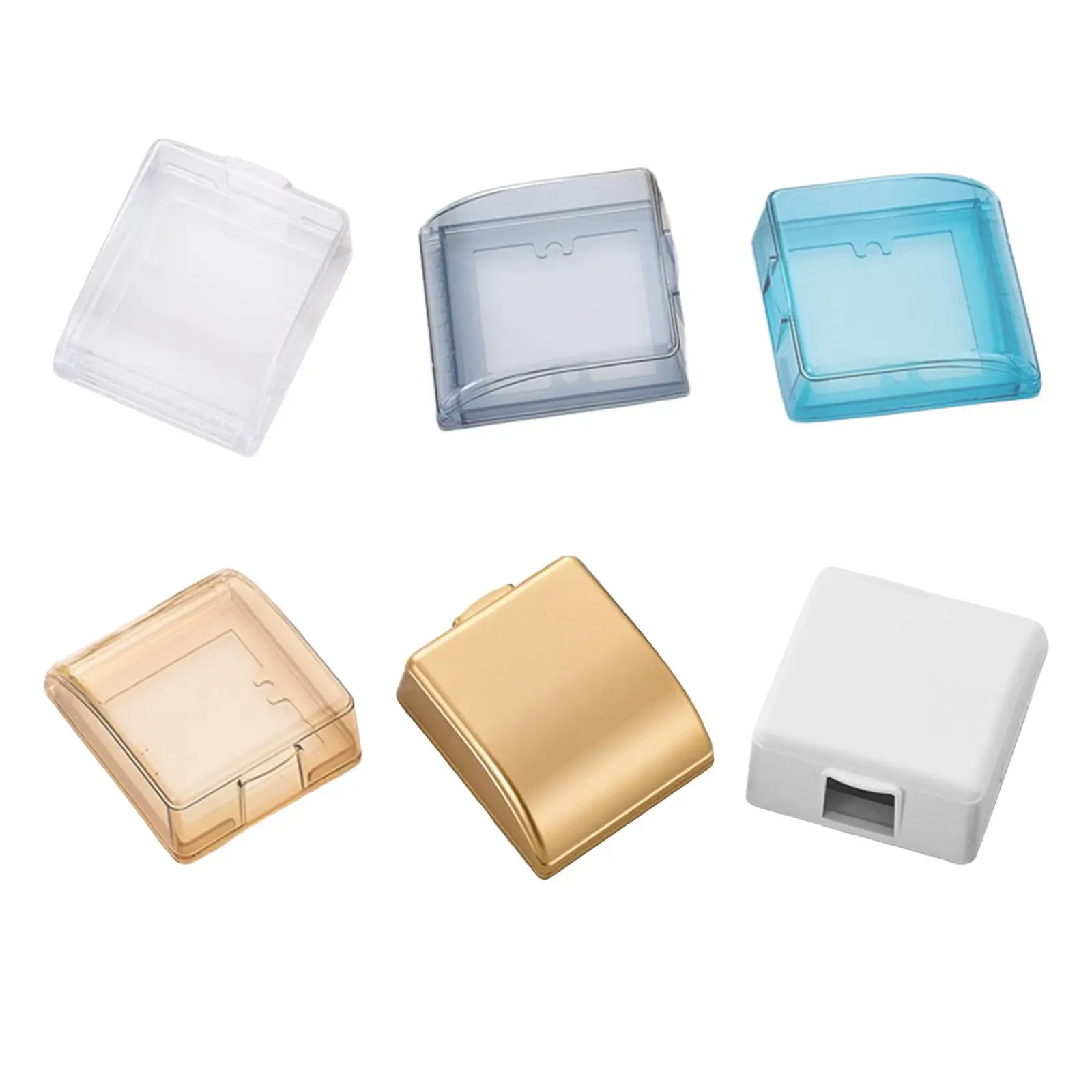 Weatherproof Outlet Cover Universal Splashing Guard Protective Cover 1 Gang Outlet Cover Boxes for Kitchen Indoor Outdoor Pool