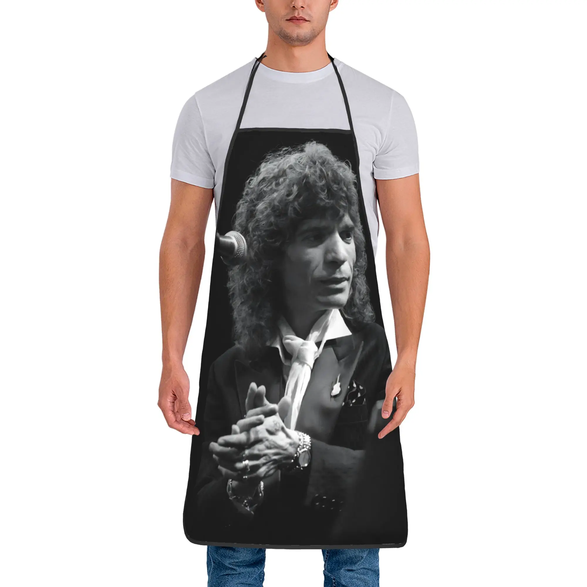 Camarons De La Isla Flamenco  Apron  Cooking Custom Kitchen Accessories Barber Work Aprons without Pocket