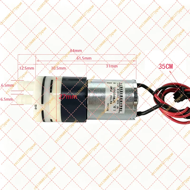 DC 12V 370 Self-Priming Water Pump 1.0L/min for DIY Coffee Table Dispensers