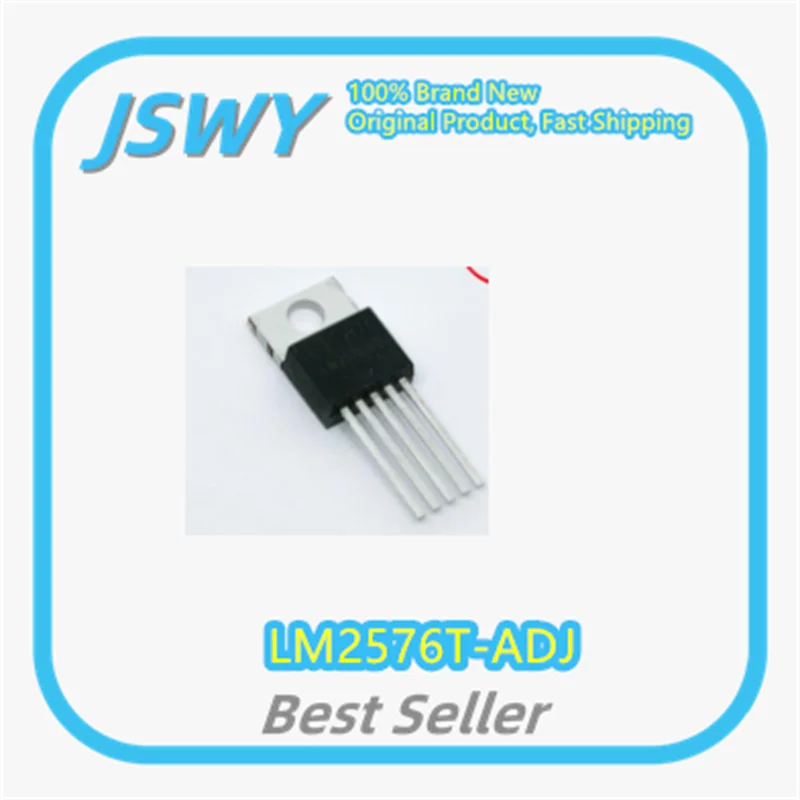(5/50 pieces) LM2576T-ADJ LM2576T TO-220 Voltage Regulator - Brand New Original