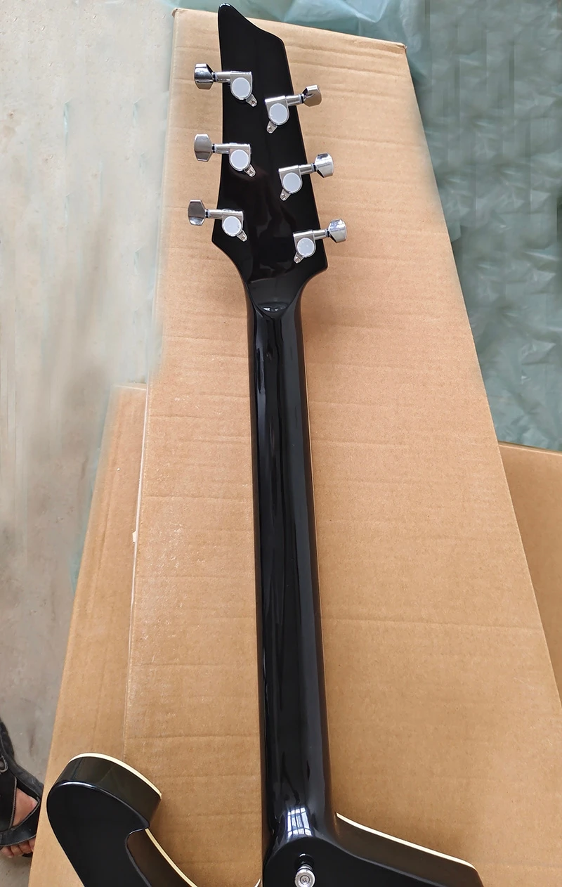 Electric Guitar with Rosewood Fingerboard, Colored Shell edging, High Quality In Stock, Fast Shipping