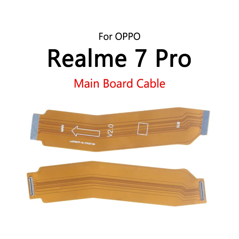 LCD Display Connect Motherboard Cable Main Board Flex Cable For OPPO Realme 7 Pro