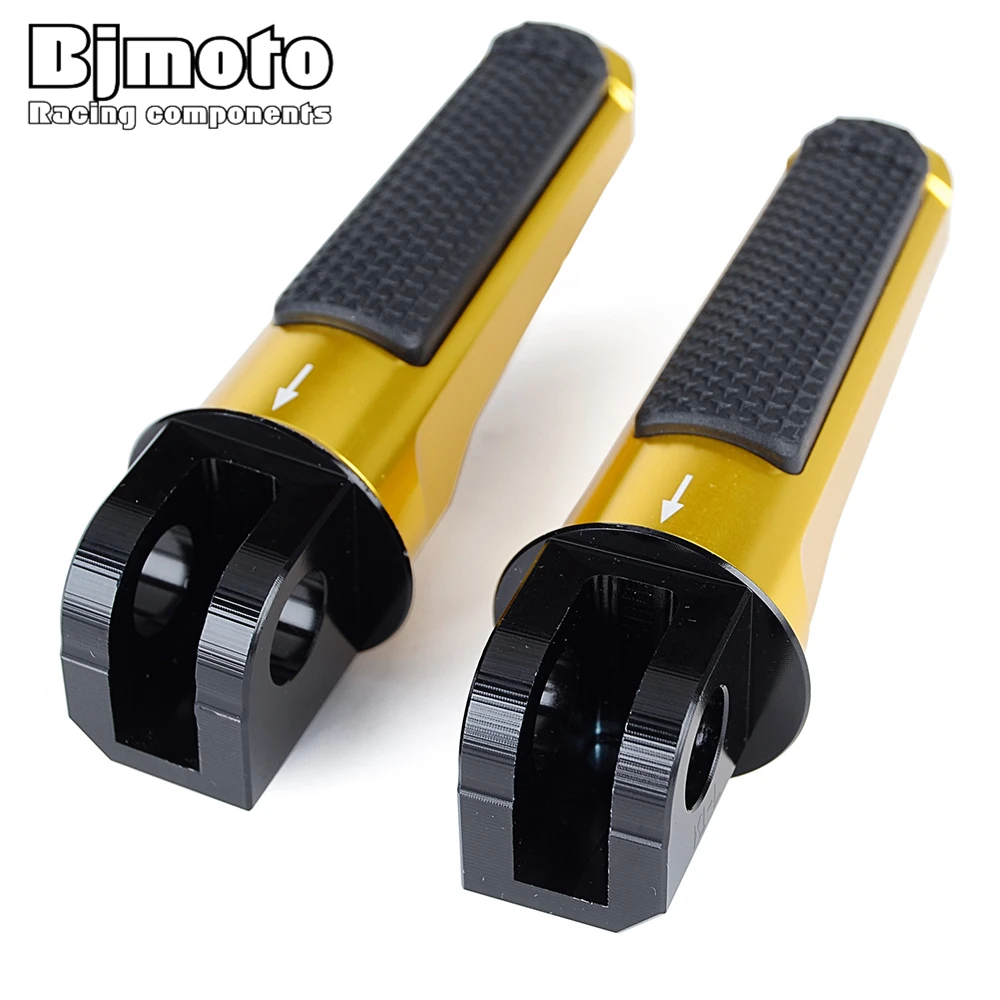 Motorcycle Rider Foot Pegs Front Pedal Footrests For KAWASAKI Z750R Z800 Z800E Z1000 Z1000R ZX-6R ZX6R 636 ZX-10R ZX10R