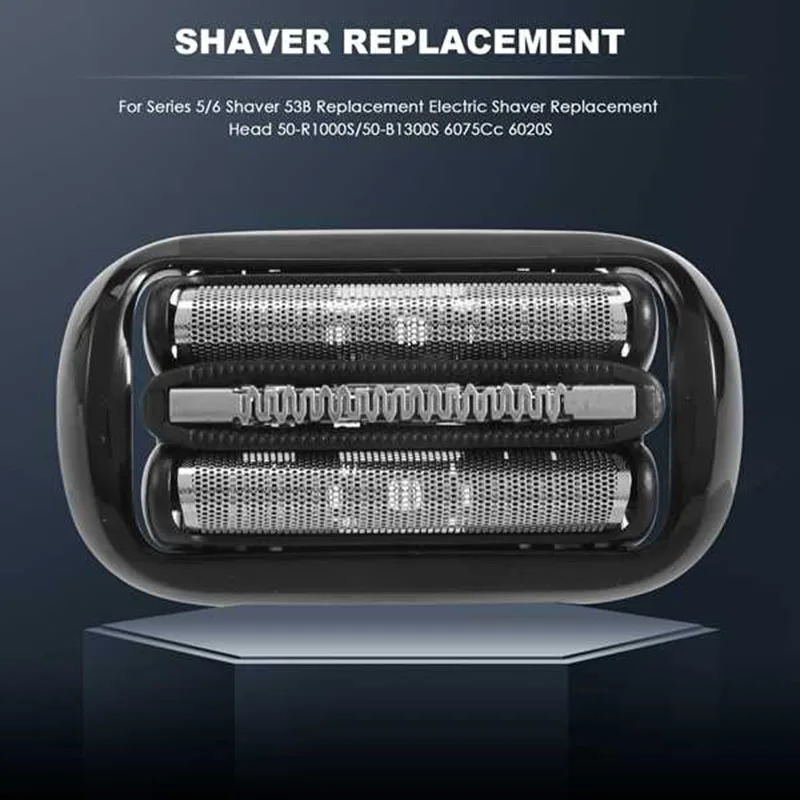 For Braun Series 5/6 Braun Shaver 53B Replacement Electric Shaver Replacement Head 50-R1000S/50-B1300S 6075Cc 6020S