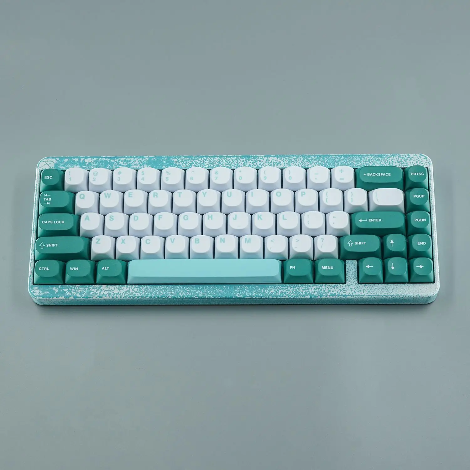 Vintage MA Height Small Full Keycap 104 Keys Plus Supplement Fits Mechanical Keyboard Kit 60 68 87 98