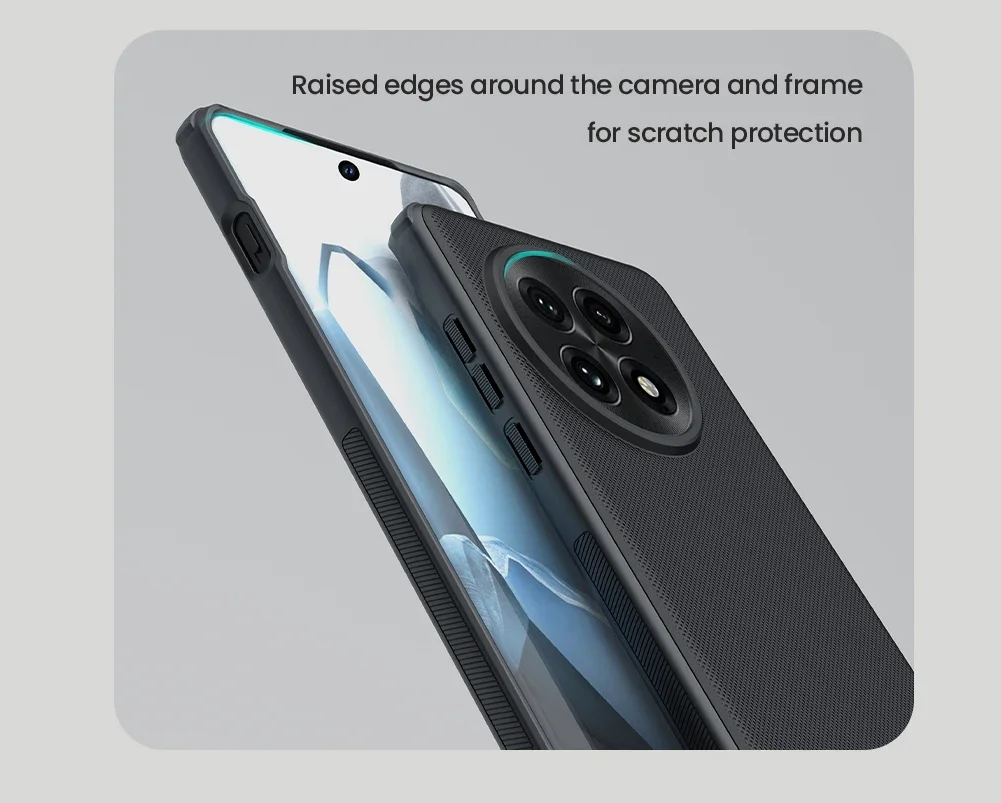 für OnePlus 16 / 15 / 13 5G Hülle Nillkin Super Frosted Shield Ultradünne Harte Magsafe Magnetische Schlanke Weiche Kanten Rückseite – Detail 12