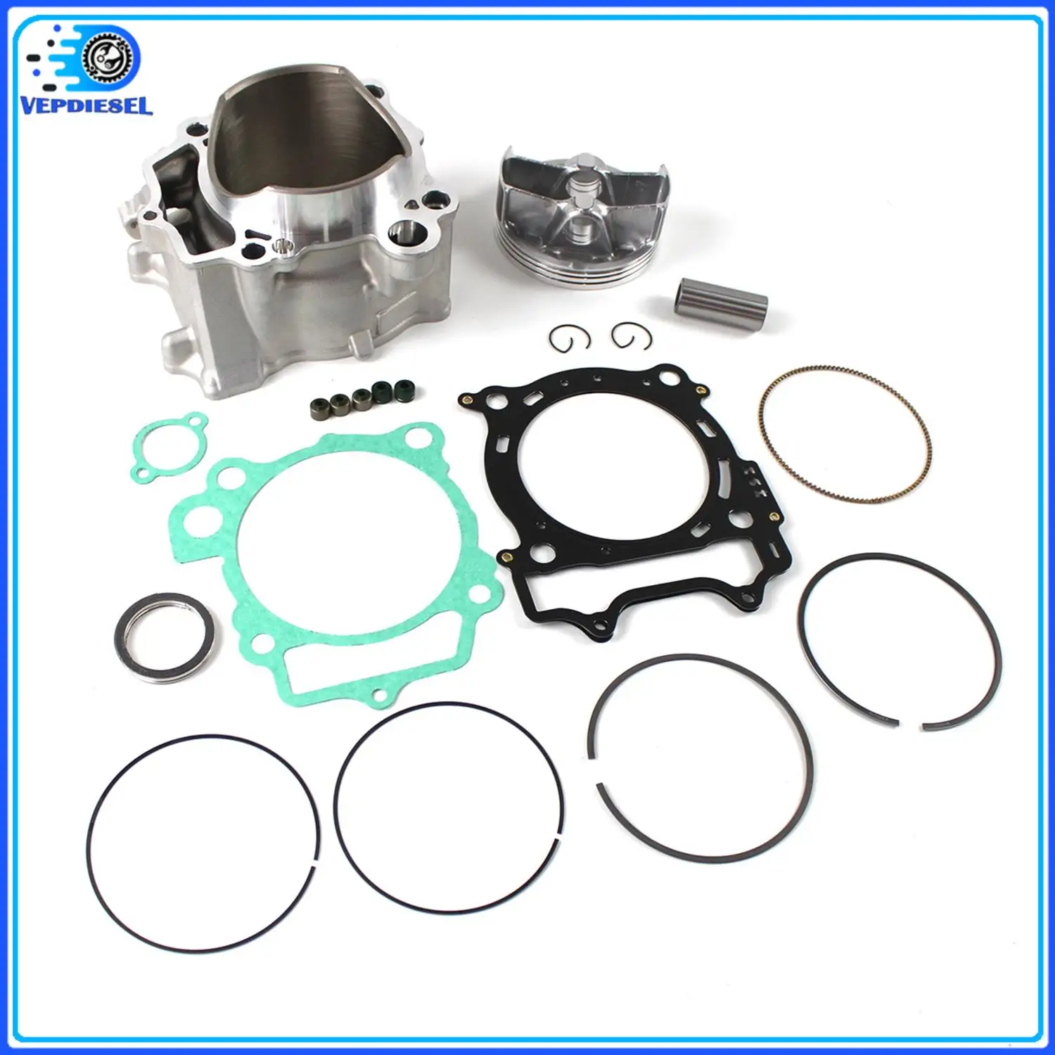 1set New Cylinder Piston Top End Gasket Kit For Yamaha YFZ450R 2009-2011 YFZ450X 2010-2011 YZ450F 2006-2011 WR450F 2007-2011