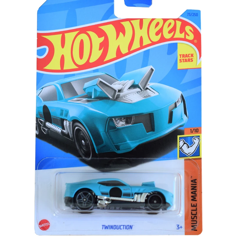 2023-73 Hot Wheels Cars TWINDUCTION 1/64 Metal Die-cast Model Toy Vehicles