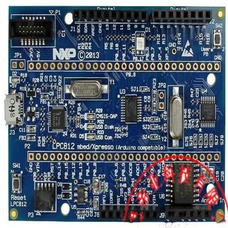 OM13055 LPCXpresso812-MAX LPC81X family MCUs tablero de prueba