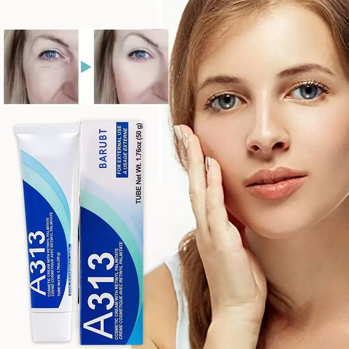 

Retinol Lightweight Cream for Wrinkle Reduction and Fine Line Diminishment Vitamin A Moisturizer