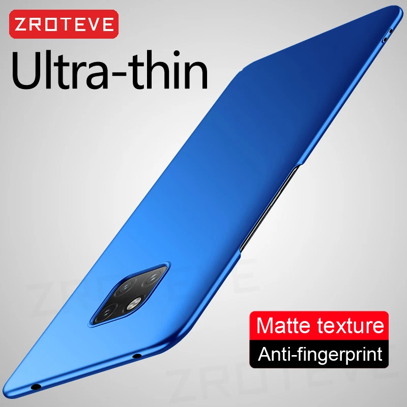 Чехол для Huawei Mate 20 Pro, тонкий матовый чехол zrotivmate 20 X 20X, жесткий чехол из поликарбоната для Huawei Mate20 Lite Pro, чехлы