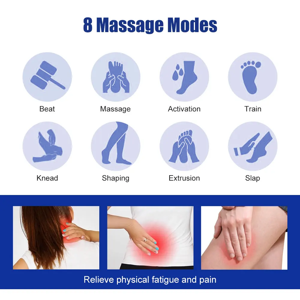 19 Mode Electric EMS Abdominal Muscle Trainer Slimming Fat Burning Massage Fitness Training Apparatus Slimming Muscle Stimulator