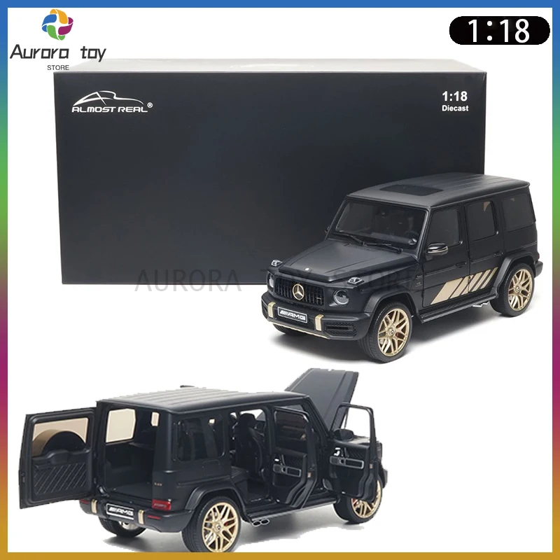 

New 1/18 Almost Real Car Model BENZ G63 AMG Grand Edition Car Model Alloy Simulation Car Diecast Ornament Custom Boy Toy Gift