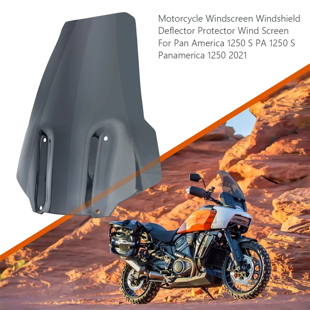 For Pan America 1250 S PA 1250 S Panamerica 1250 2021 Motorcycle Windscreen Windshield Wind Screen Deflector Protector