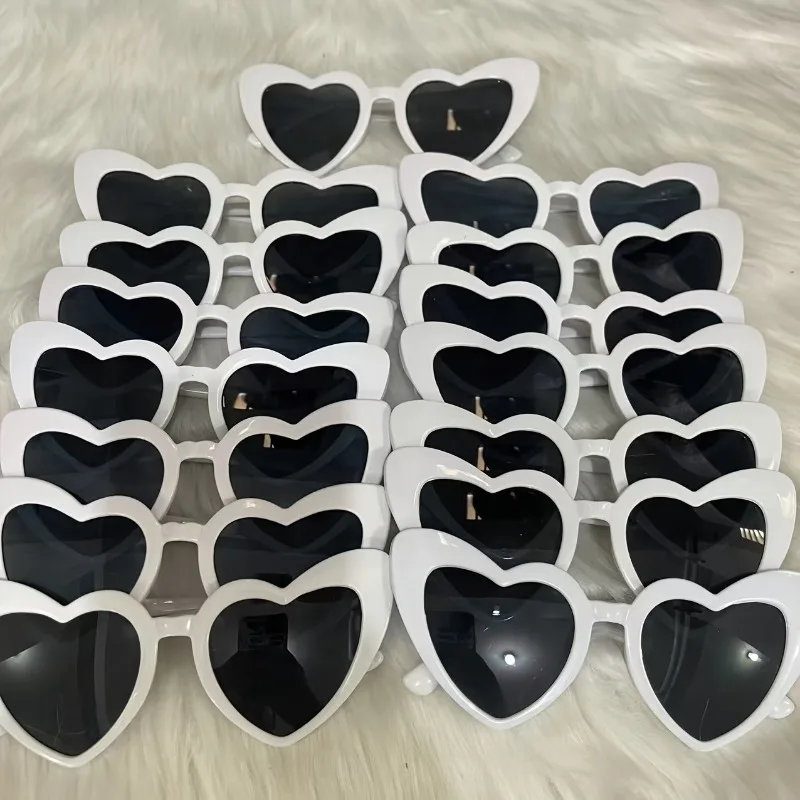 15 Stück herzförmige Brillen, perfekt für Junggesellenabschiede, Hochzeiten, Geburtstage und weitere ideales Geschenk für Paare und Freunde – Detail 4