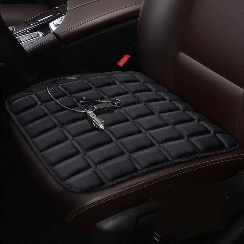 

12v/24v Heated Car Seat Cover Heating Electric Car Seat Cushion Hot Keep Warm Winter USB/Cigarette Lighter Heating Cushion