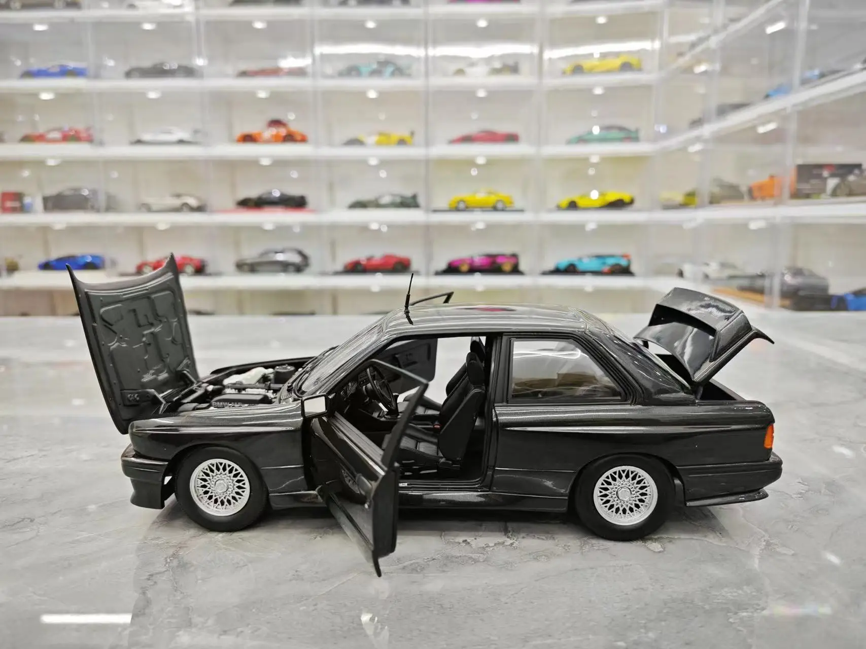 Minichamps 1:18 M3 E30 1987 Simulation Limited Edition All Open Alloy Metal Static Car Model Toy Gift