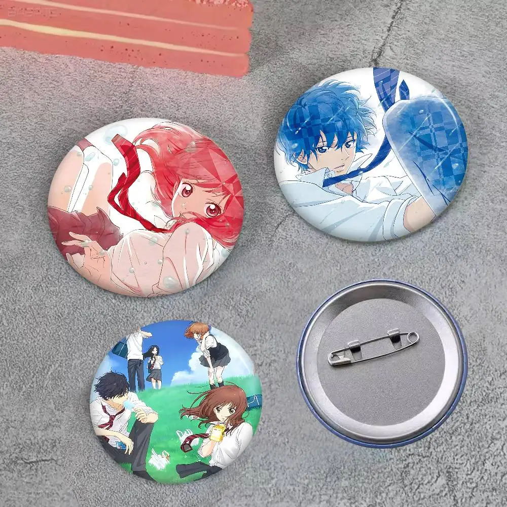 Ao Haru Ride Anime Anime Brooches Cute Cartoon  Badge Jacket Jeans Lapel Pin Gift Accessorie
