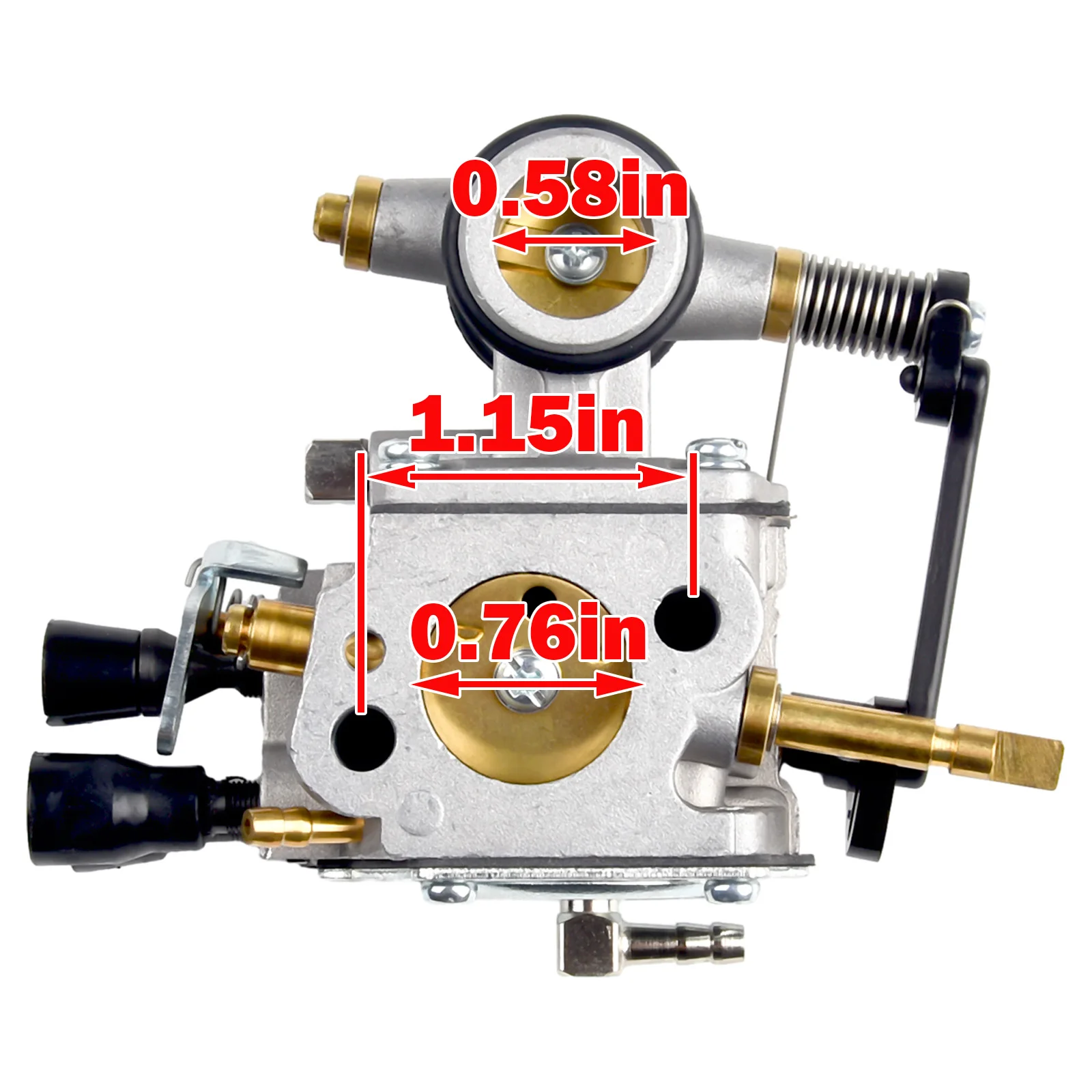 TS800 Carburetor For WJ114 Replaces HS314 Carburetor 4224-120-0651 Spark Plug Carburetor Set  Mower Trimmer Repair Kit