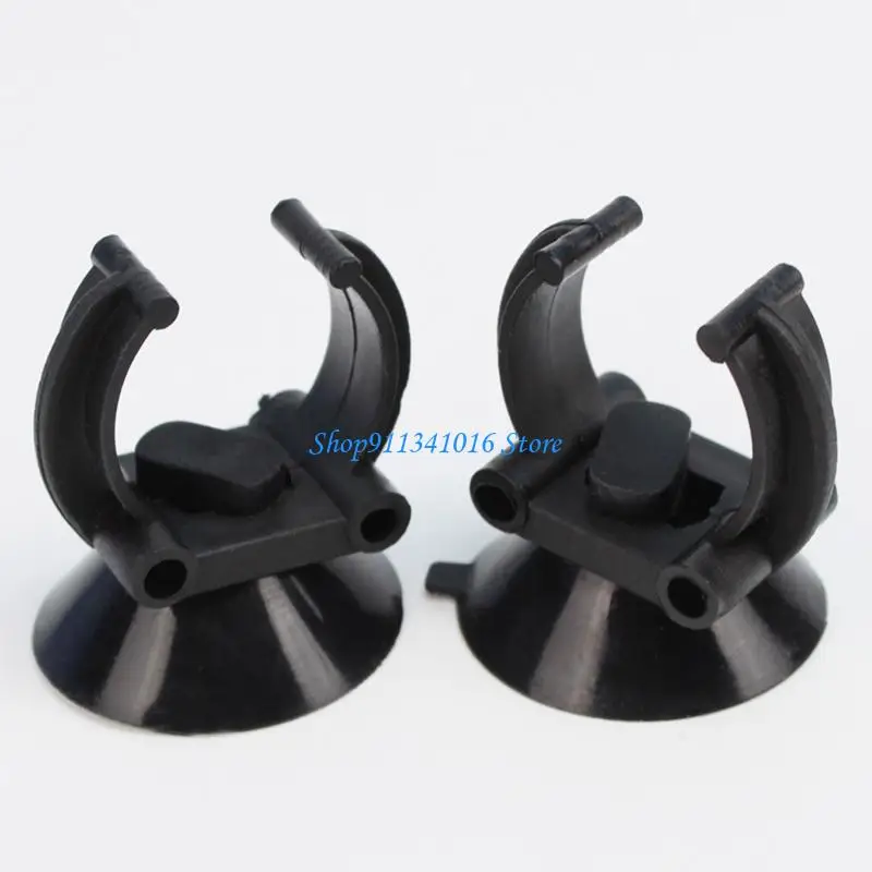  Aquarium Heater Suction Cups Diameter 1.34in Sucker with 0.94in Clip Clamps - Image 2