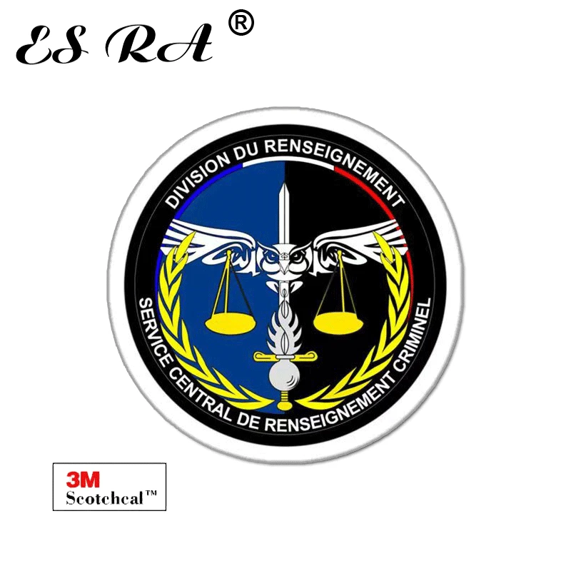 Scrc Intelligence Division Stickers Militray Laptop decalcomanie Pegatinas impermeabile per casco brocca valigia Stikers