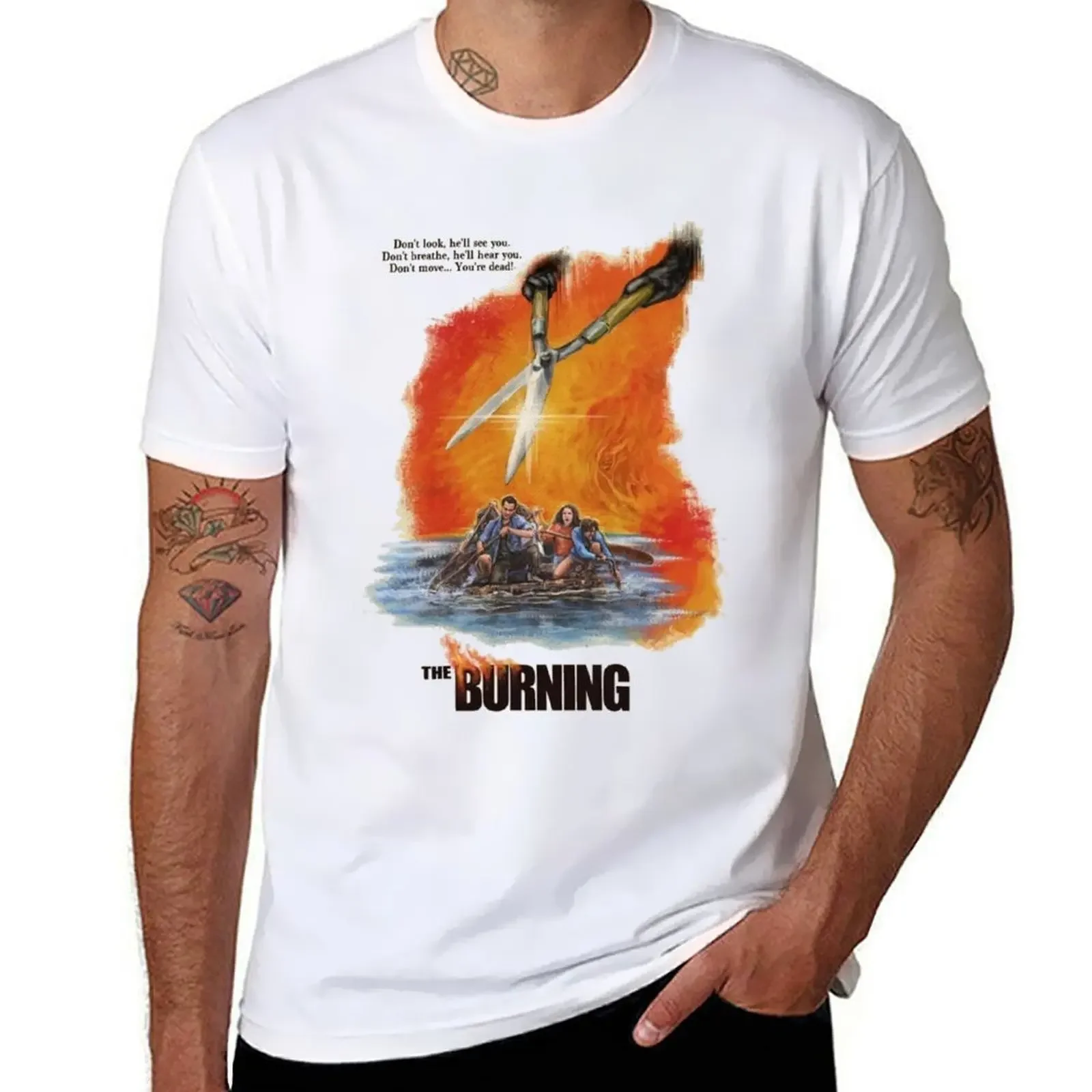 

The Burning Movie T-shirt blanks plus sizes mens t shirts