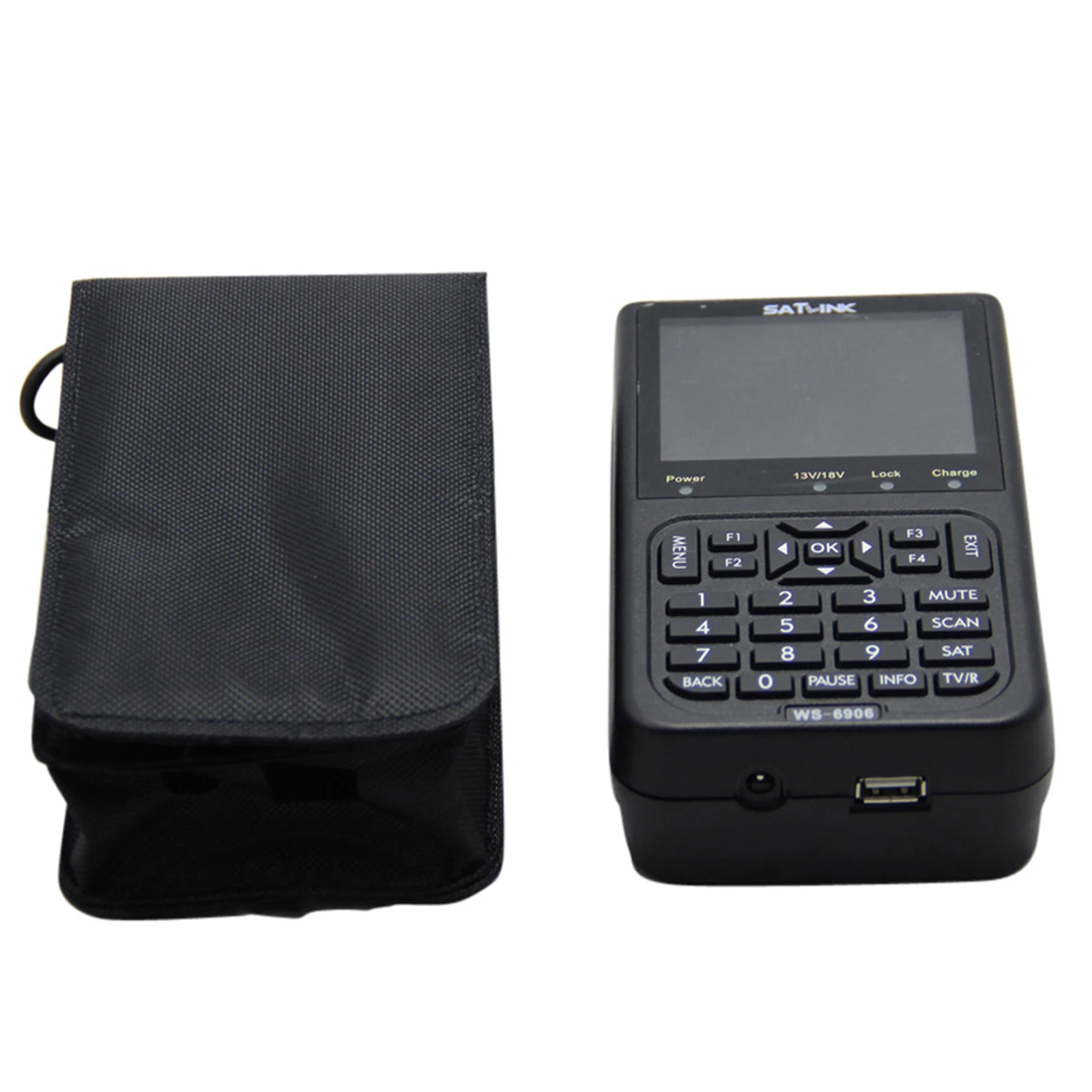 SATLINK WS6906 3.5in Portable LCD High Clarity satellite finder Display Data Digital Satellite Signal Finder Meter