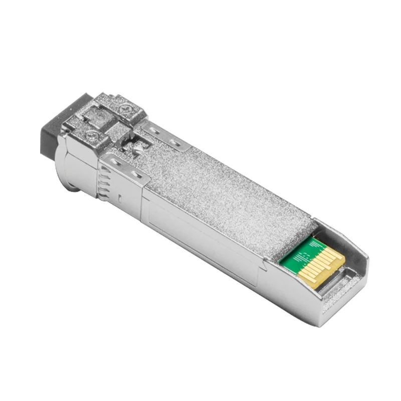 Módulo óptico multimodo SFP + de fibra Dual, 10 Gigabit, distancia de transmisión, velocidad de 300M, 10G, enchufe de interfaz LC doble, envío