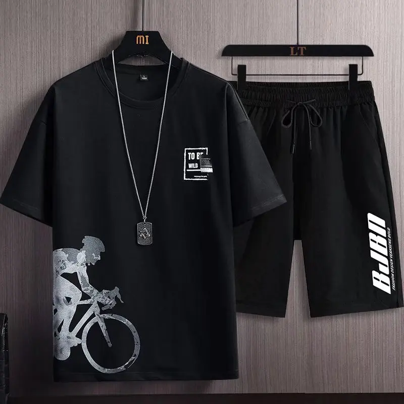 Bicycle black [five-point set]