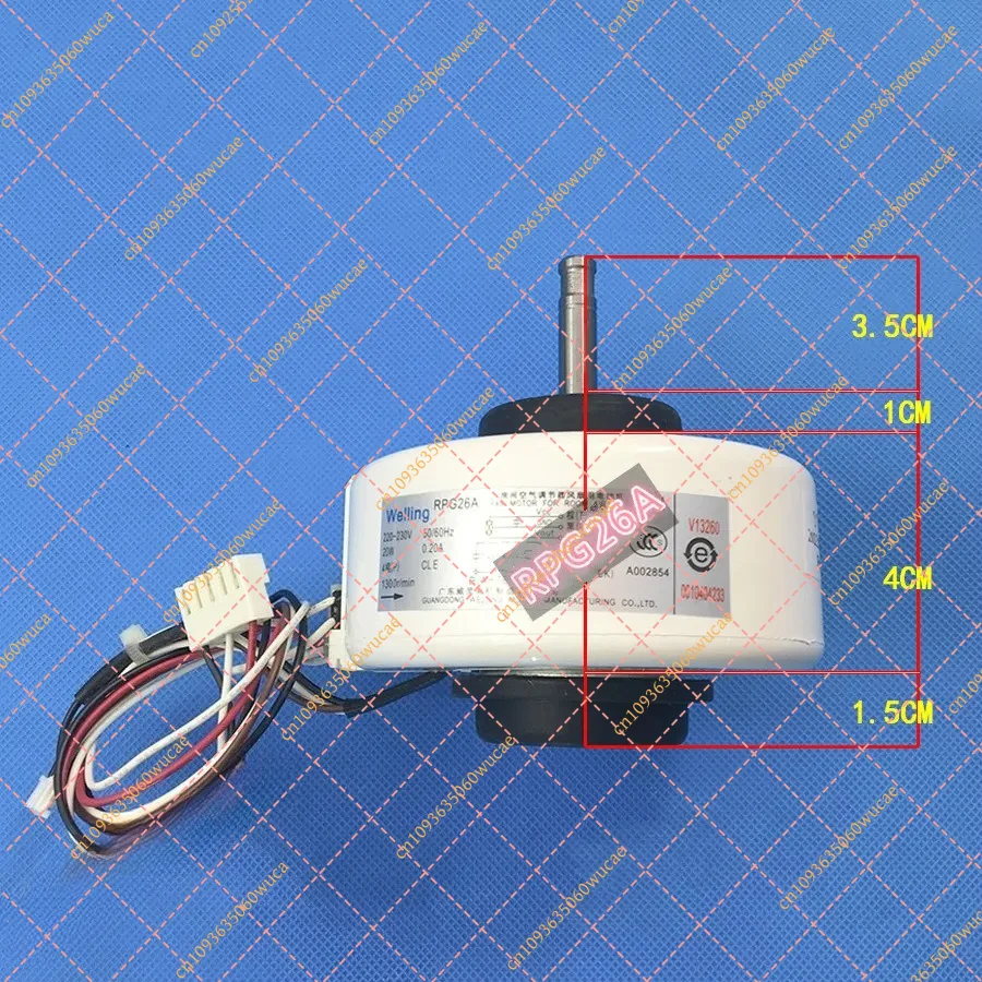 Indoor Blower Fan Motor Replacement RPG26A KSFD-20B 0010404233 Y4S476B016 for Split Air Conditioner