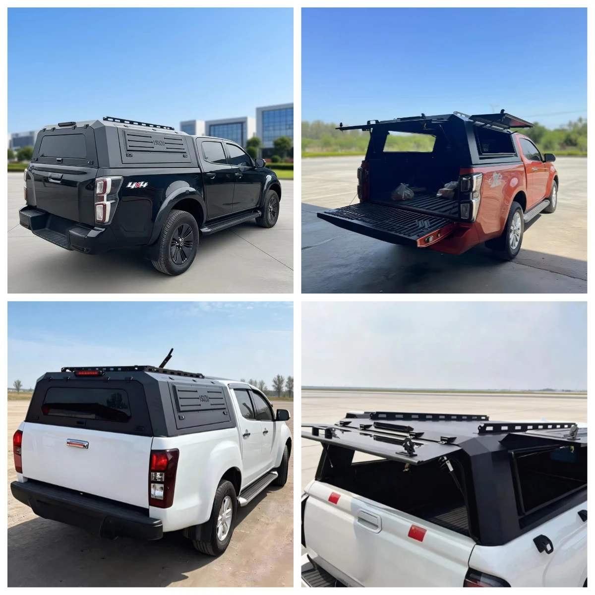 

Крышка кузова для пикапа STLF Heavy Duty, 3-панельная складная жесткая крышка-капот для 4x4 Ford, Ram, Toyota, напрямую от производителя