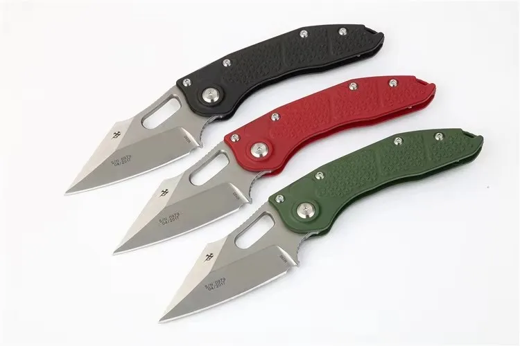 Miker Stitch Flipper Folding knife D2 blade, nylon fiberglass handle outdoor EDC tool