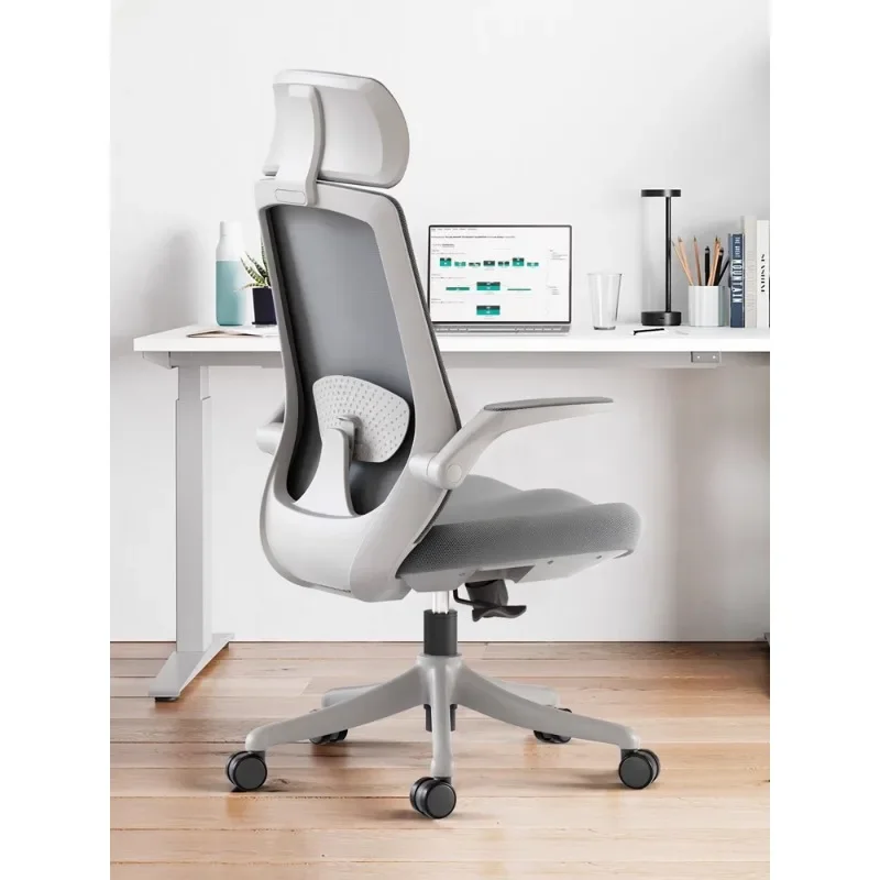 

Ergonomic Mesh Office Chair with Adjustable Armrests, Headrest, and Lumbar Support for Comfortable Sitting and Improved Posture