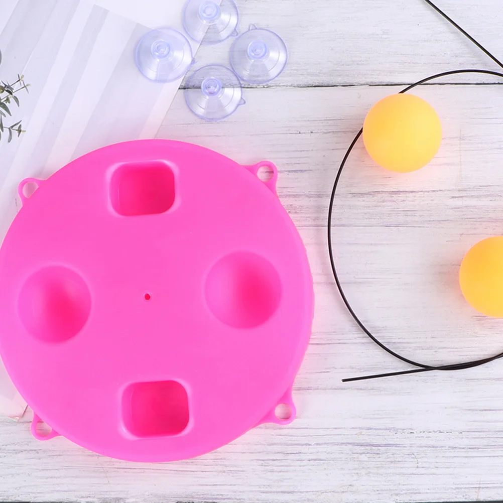 

2Pcs Table Tennis Training Device Plastic Trainer for Kids Practice Hand Eye Coordination Personal Skill Enhancement