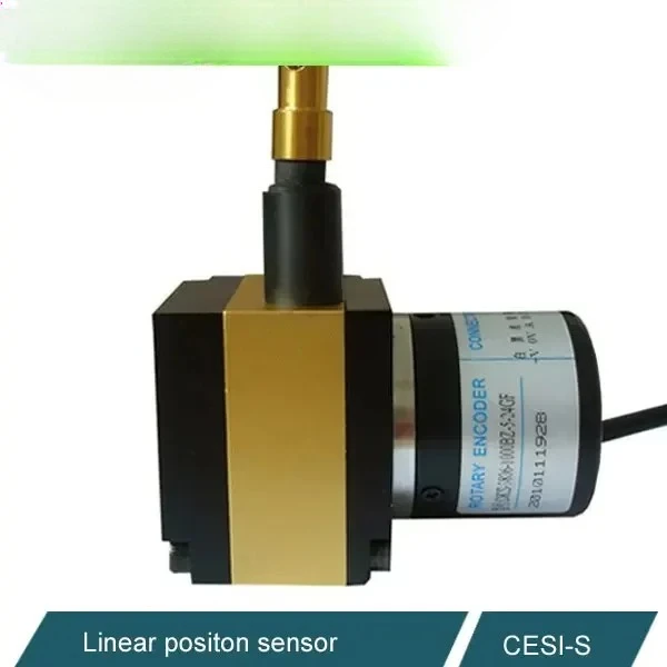 

Cable displacement sensor Linear distance measurement Alternative to grating ruler