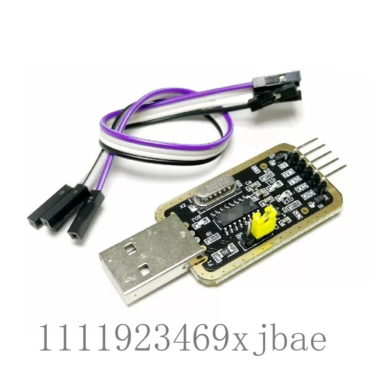 Gold Appearance USB to TTL Serial Port Converter Module UART Download Debugging Board For Single Chip Upgrade Wiring