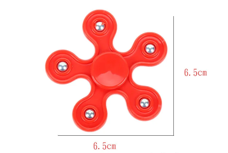 Новинка и забавная пятишариковая гироскопа для пальцев 5 шариков гироскоп для пальцев Пятиугольный стальной шар спиральная фотосъемная игрушка