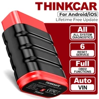 6 Reinicio Thinkcar Thinksafe OBD2 escáner Bluetooth lector de código bidireccional ABS aceite SAS todos los sistemas OBD 2 herramienta de diagnóstico de coche