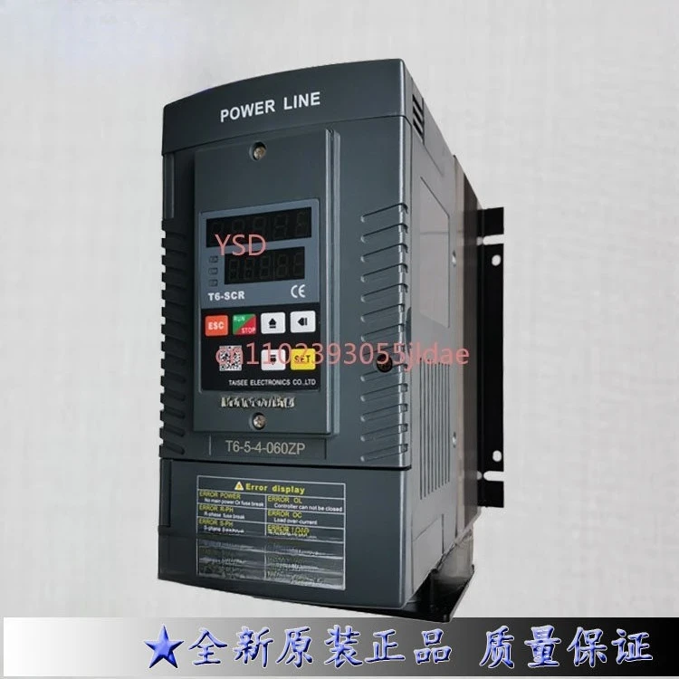 TAISEE60A Power Controller for T6 - 5-4-060 ZP Thyristor T6SCR Three Phase Power Regulator
