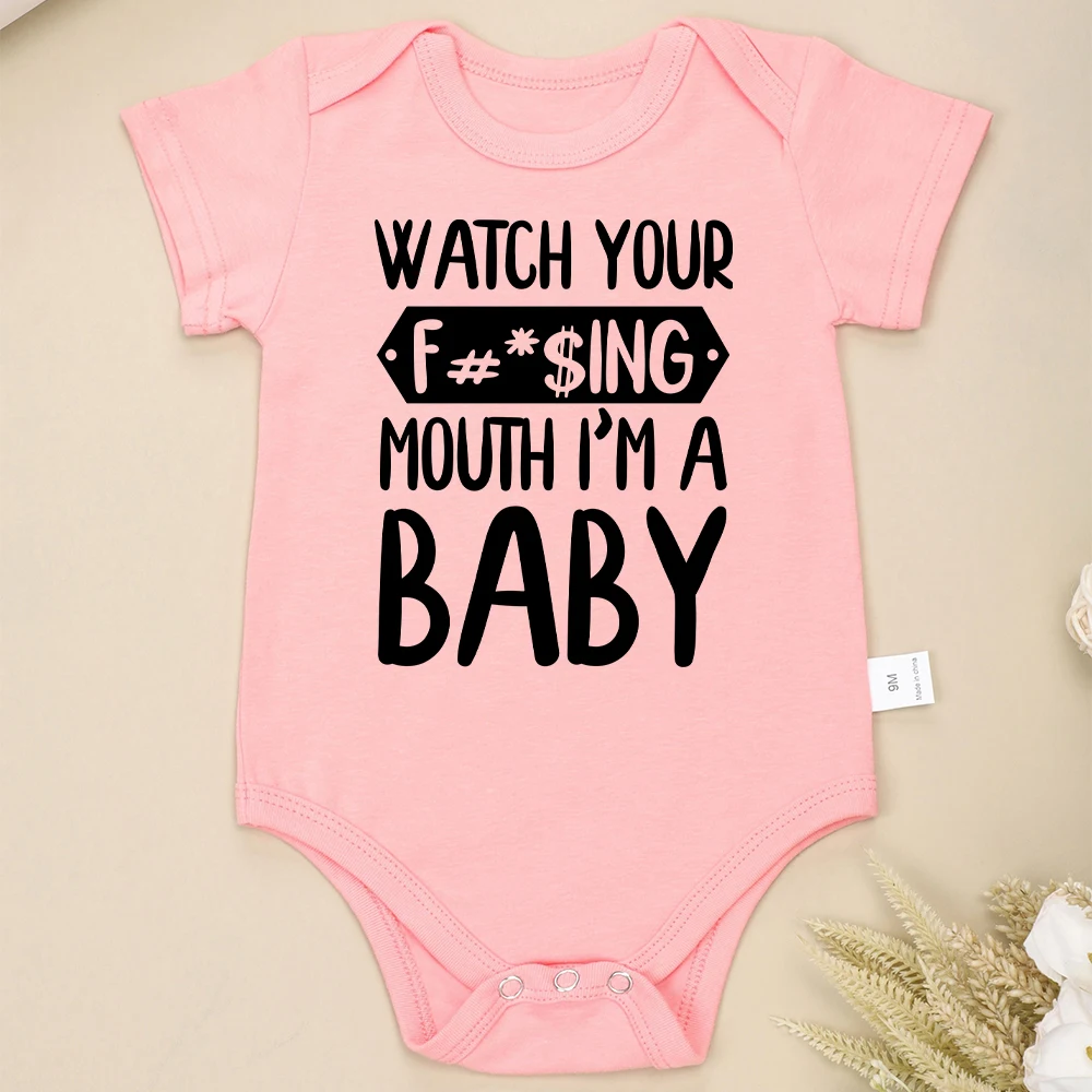 Cute Baby Girl Clothes Cotton Onesie “So I'm Little But I'm Gonna Be a Big Sister” Beautiful Fashion Newborn Bodysuit Hot Sale