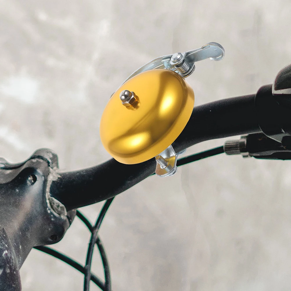 

2 Pcs Ring Mountain Bike Bell Bells for Adults Old Fashioned Motorcycle Scooter Golden Funny Replacement Man