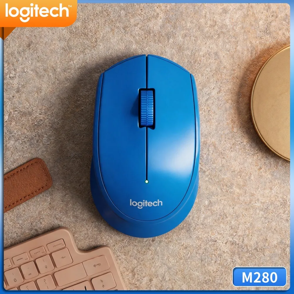 Quiet Click Durable Wireless Mouse M280 Compact Body 2.4G For Pc Notebook Office Home Daily Computer Operating Tasks