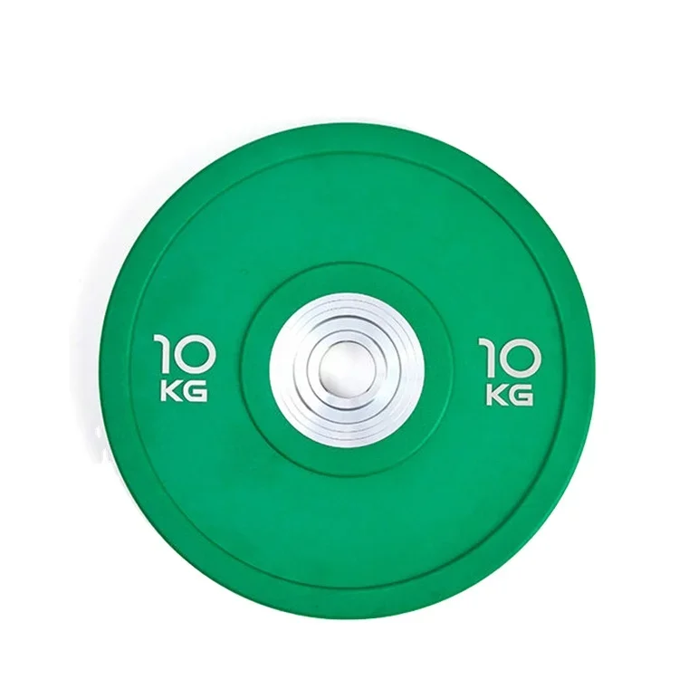 

Weight Weightlifting Barbell Bumper Plates Fitness Rubber Unisex Accessories Barbell rubber plate Discs