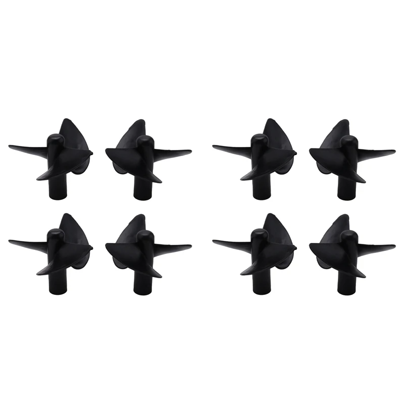 RC Boot Propeller Set für Flytec 400-5 Angel werkzeug Köder Boot Fisch finder Schiff Teil Positiv & Reverse Propeller, 8St