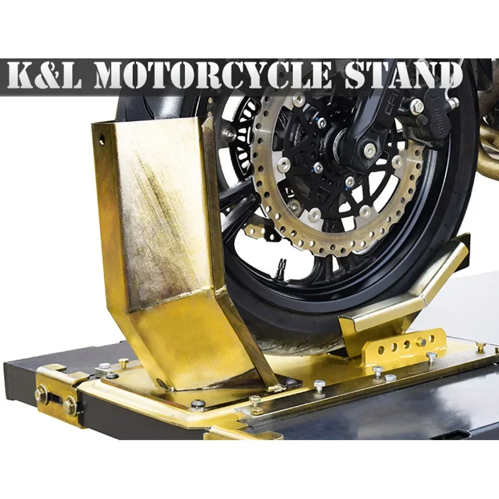 Motorcycle Maintenance Platform Wheel Clamp Front Wheel Parking Frame Lifter Wheel Block Trailer Trailer Tire Fixing Clamp