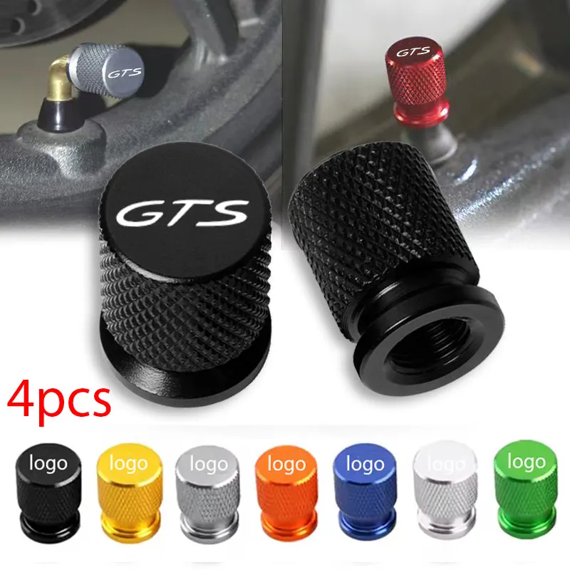 For Porsche GTS Cayenne Cayman Panamera Macan 911 718 928 901 930 Car Wheel Tire Valve Caps Tyre Stem Covers Airdust Waterproof