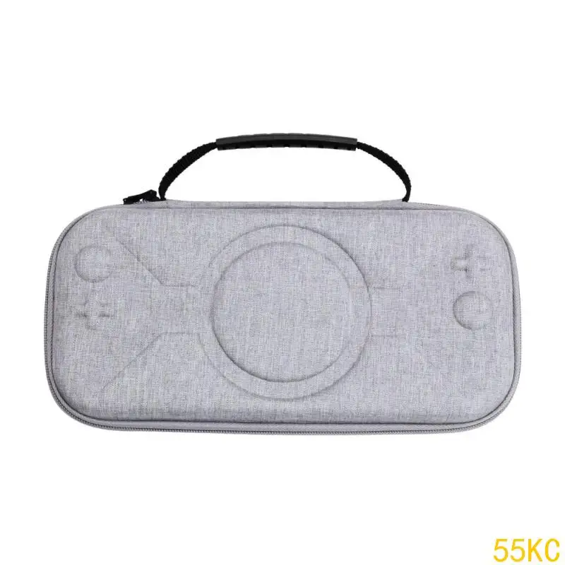 55KC Travel Case strong Travel Bag with Handle Gaming Accessories Holder designs for maximums Protections for Consoles