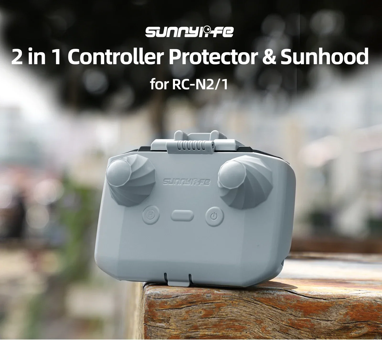 2 in 1 Controller Protector SunHood Control Sticks Guard Protective Cover for RC-N2/1/N3 for Mini 3 4 Pro/ AIR 3/ Mavic 3 Pro