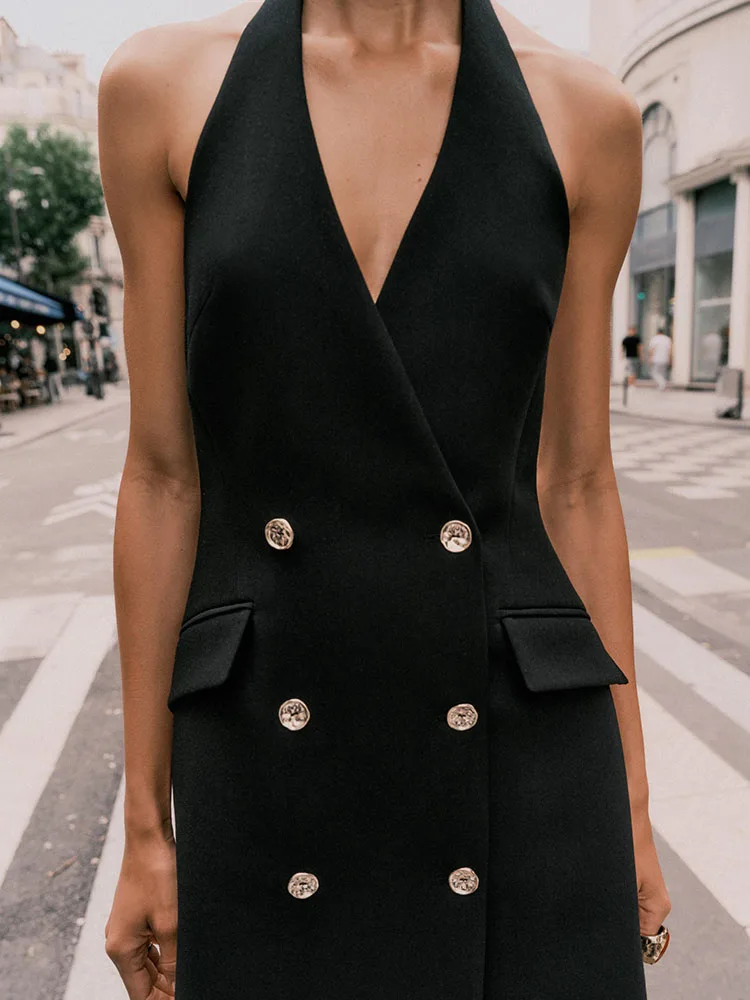 

Новое поступление лета, женский костюм Dr, двубортный костюм с скользящим воротником, висящая линия, новый Sle Faionable Dr