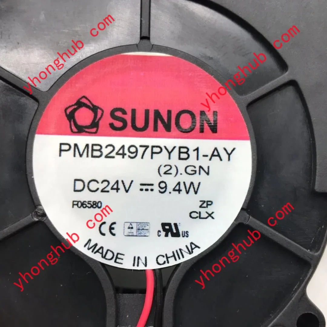 SUNON PMB2497PYB1-AY (2).GN DC 24V 9,4W 97x97x33mm Ventilador de resfriamento de servidor